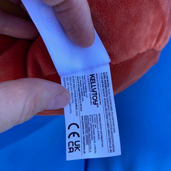 Original Squishmallows Mead Size 7 “inch Harvest AppleCider NWTS HalloweenThemed - Picture 15 of 16